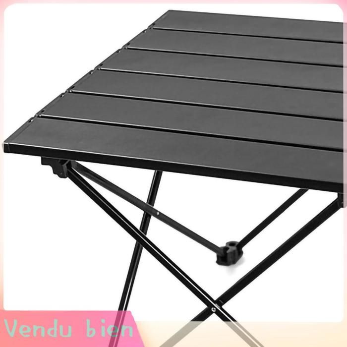 Garosa table de camping pliable portative Table pliante portative de Camping en plein air en alliage daluminium sport fauteuil S