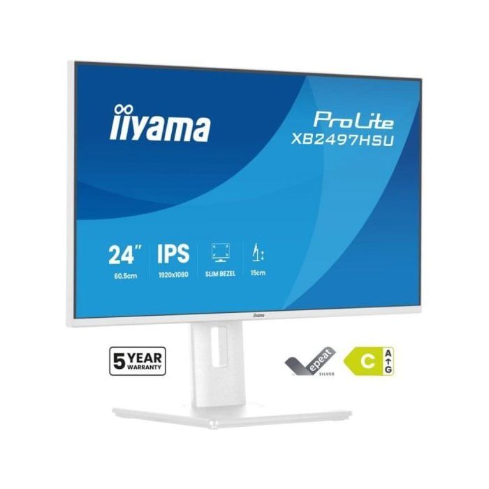 Ecran PC iiyama ProLite XB2497HSU W1 23.8 1920 x 1080 Full HD LED - vue 8
