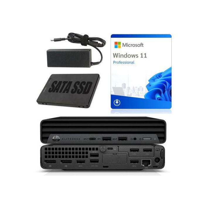 Mini PC HP ELITEDESK 800 G6 MINI i5-10500 8GB 256GB SSD WIN 11 PRO Grade A