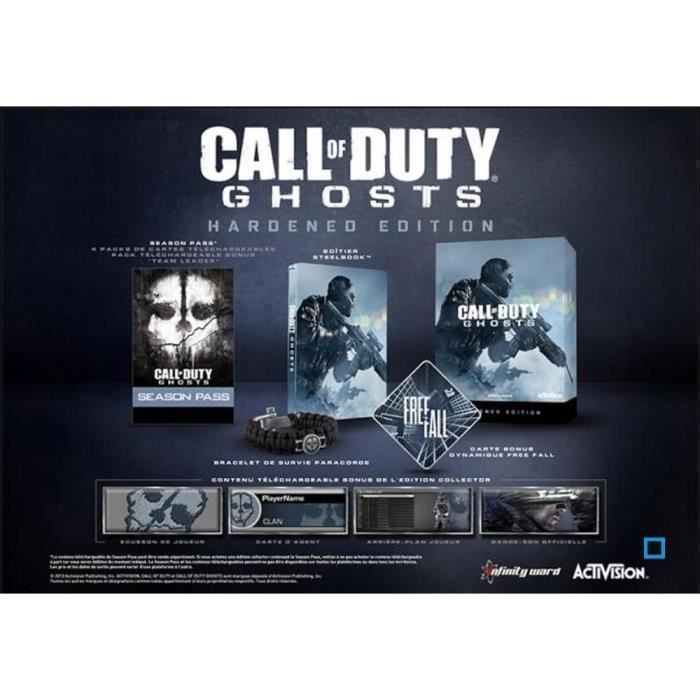 Activision Call Of Duty Ghosts Hardened Édition PS3