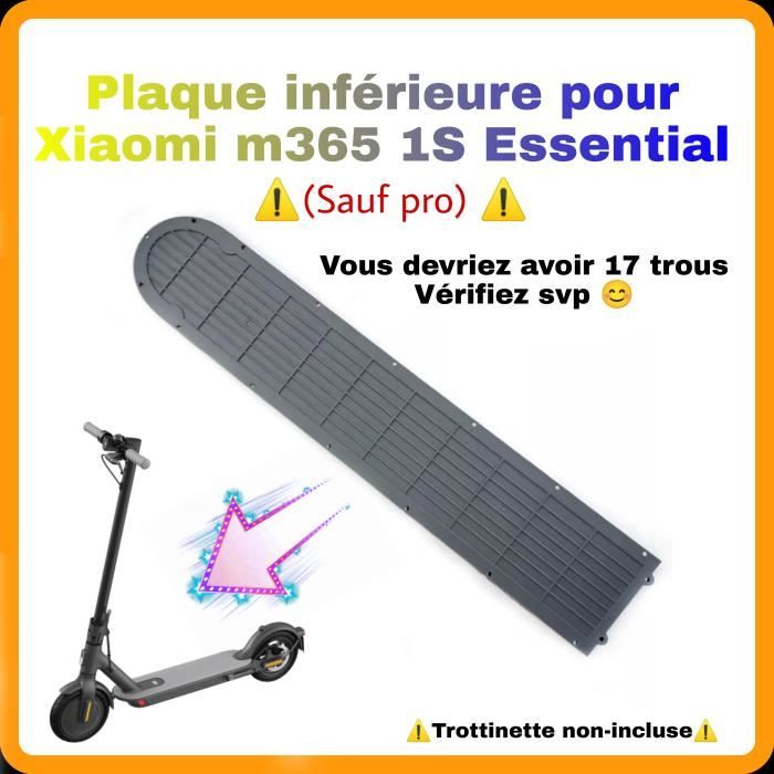 Plaque Inférieure Xiaomi M365 1S Essential plastique [-SAUF PRO-] plaque trottinette électrique xiaomi de protection