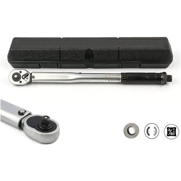Cle Quick Guide Clé dynamométrique Clé dynamométrique Bike 3-8 carré Drive 19-110 N.M ...