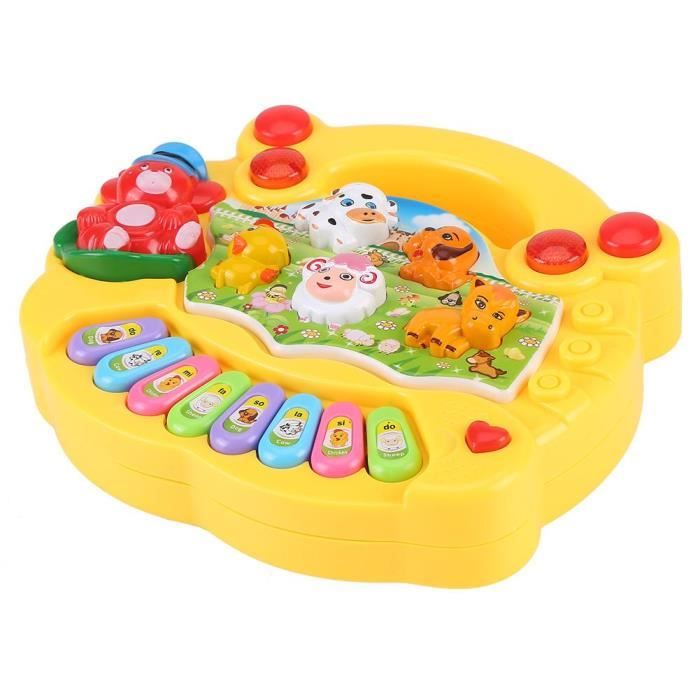 Jouet Musical Bebe Clavier De Musique Pour Enfants Piano Educatif Animal Son Musique Jouet Cdiscount Instruments De Musique
