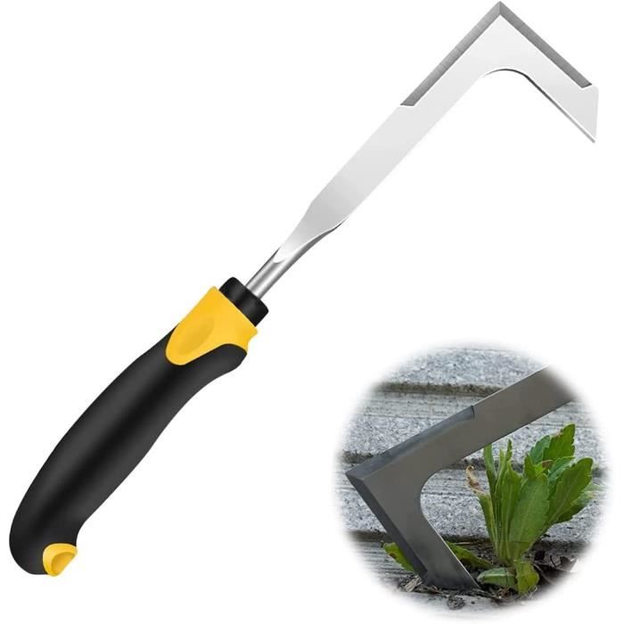 Kit De 3 Désherbeurs Manuels En Acier Inoxydable - Outil De Jardinage Pour Arracher Racines, Fourche De Désherbage