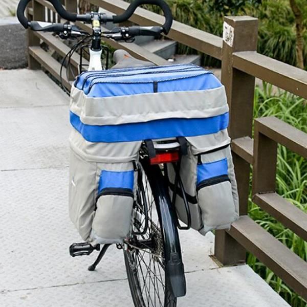 Vélo Porte-bagages sac à provisions Sac Panier Vélo Sac Bagages Sac Vert