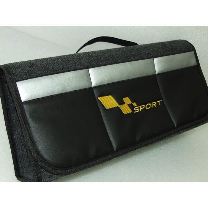 Sac de coffre Sport Sacoche à outils Voiture Organiseur Noir pour tous Boot  Tidy Convient à tous les modèles RENAULT - Cdiscount Auto