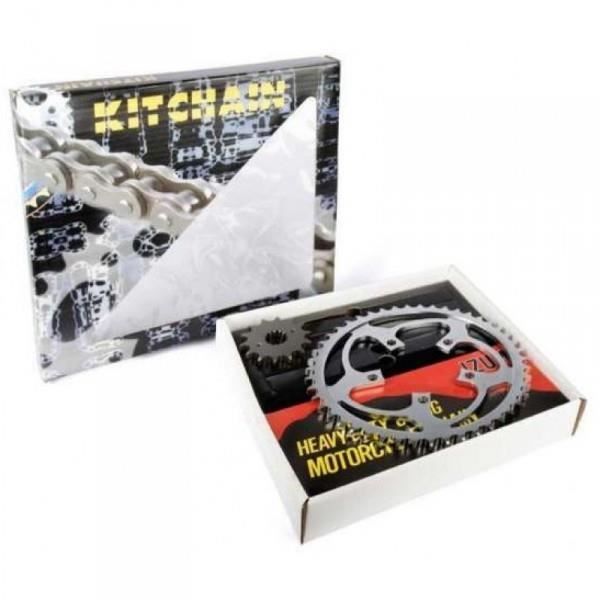 Kit Chaîne Complet Renforcé Pour YAMAHA TZR 50 4YV 5DU (1997-2003) - 12x47 - Neuf