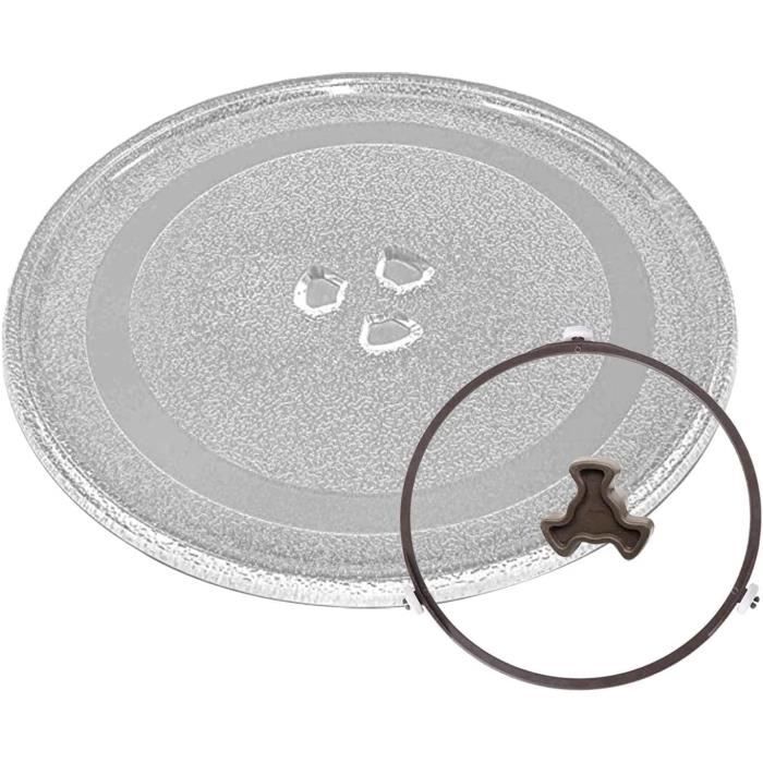 Plateaux Plaque en verre for microondes, plaque tournante ronde en