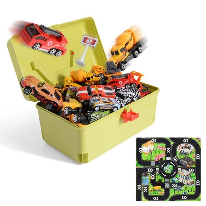Petite Voiture Miniatures - Jouets Friction Camion V?�hicules de Construction - 20 PCS - Cadeau 