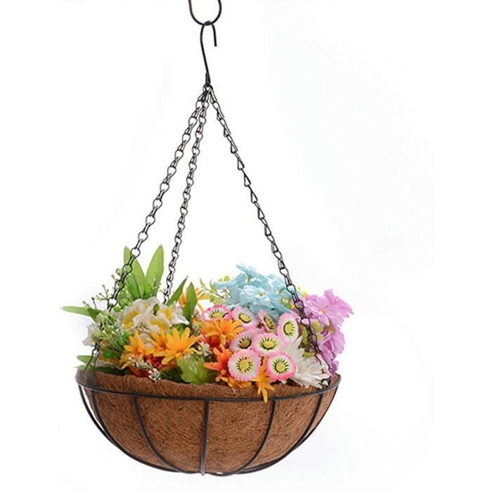 Pot De Fleurs Suspendu Avec Tête Qui Balance - Résine - Drôle Et Décoratif - Pour Intérieur Et Extérieur - 3