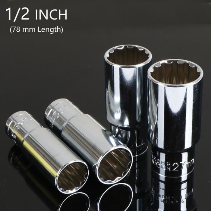 Clé à Douille 2 Têtes Miniature - 17/19 Mm Et 21/23 Mm Pour Pneus