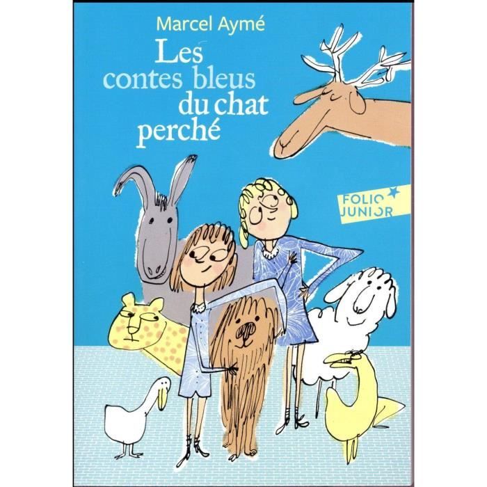 Livre Les Contes Bleus Du Chat Perche Cdiscount Librairie