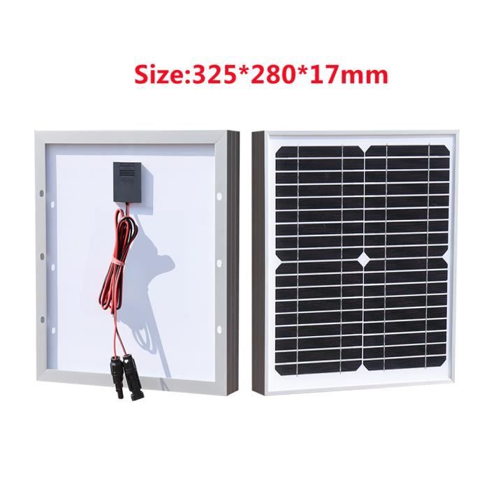 6000W 12V à 220V-Système de panneaux solaires avec contrôleur de Charge