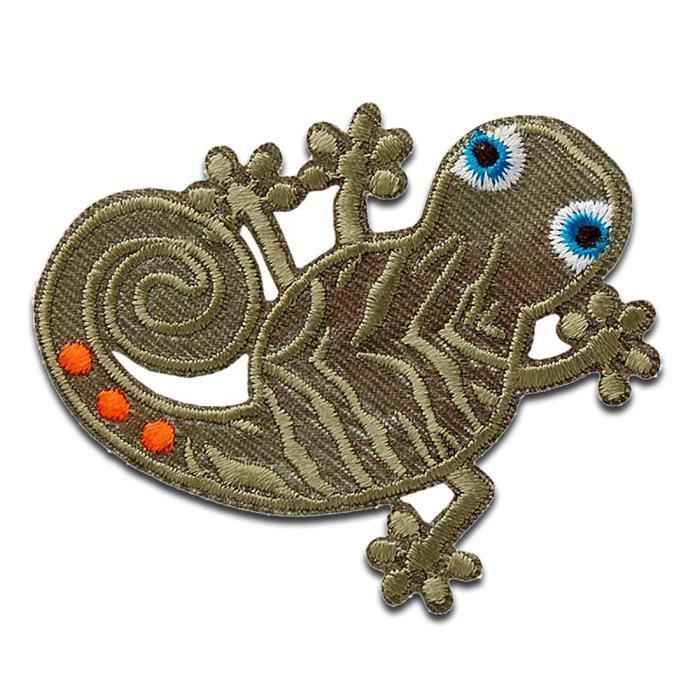 Patch écusson Brodé Gecko/Salamandre - Thermo-collable (à Repasser) - Exclusif - Fabriqué En Thaïlande - Pour Vêtements, Sacs - Foto 13