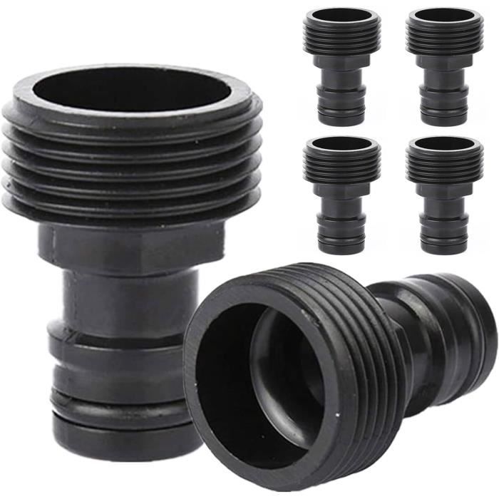 Raccords Plastique ABS Lot De 9 Raccords Doubles Tuyau D'arrosage
