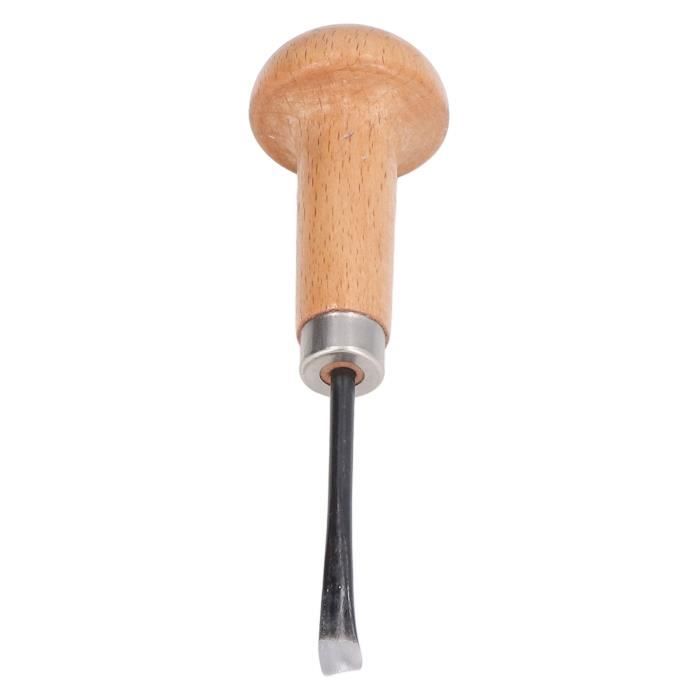 Gouge De Sculpture Sur Bois Demi-Ronde - Ciseau à Bois Pour Menuiserie Et Travail Du Bois