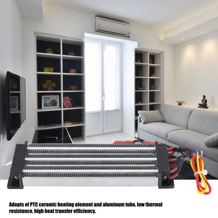 Élément Chauffant PTC Céramique 220V 1000W - Pour Chauffage D'air, Isolé