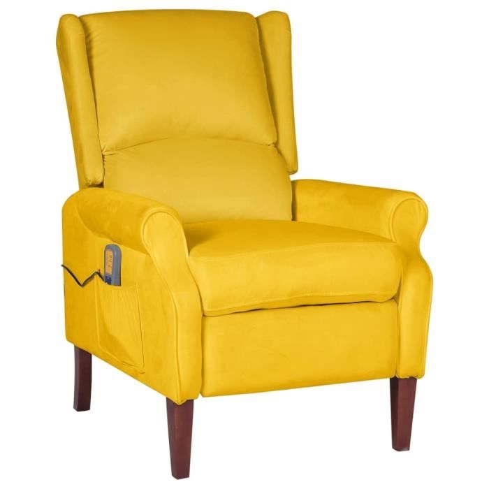 fauteuil-de-massage-inclinable-jaune-velours-cdiscount-maison
