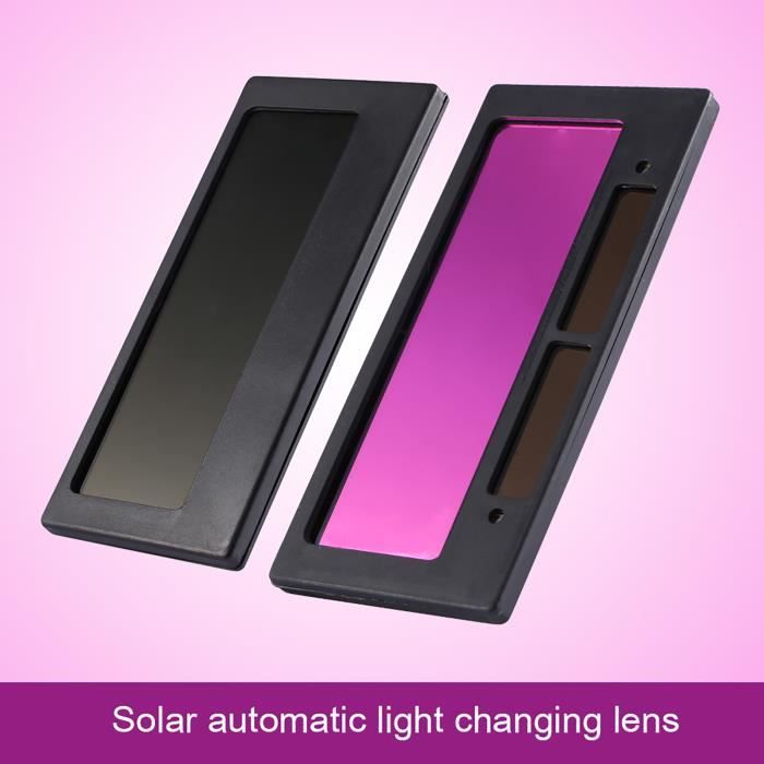 Filtre à Assombrissement Automatique WeldingCity - 2 Capteurs, Délai 0,3s - DIN 3/11 - Pour Casque De Soudure