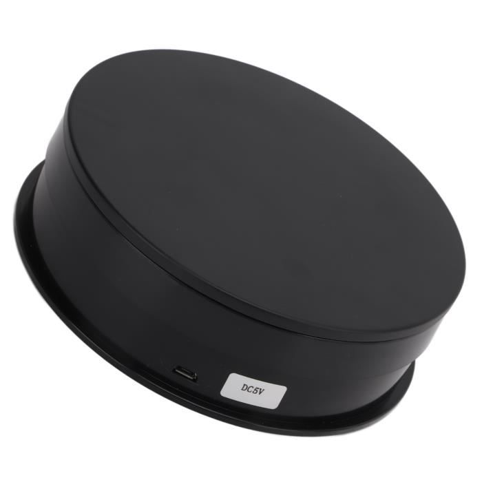 Platine Tournante Motorisée ComXim 360° - 12.6'' - Noire - NEUF