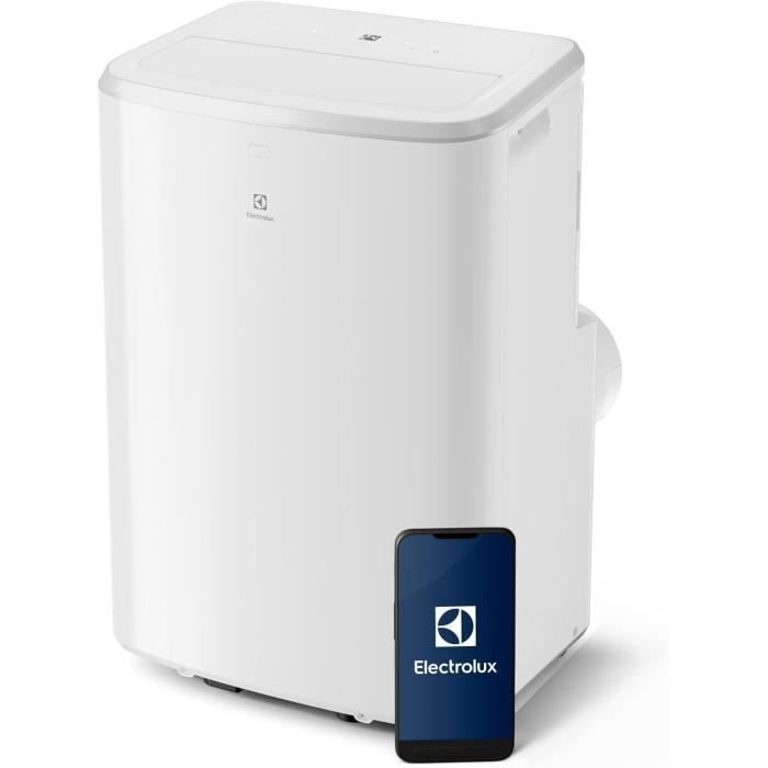 Climatiseur Portable Electrolux EXP28U340HW Capacité de Refroidissement 2 8 kW Technologie R290 Écologique Fonctionnement Silenci - vue 2
