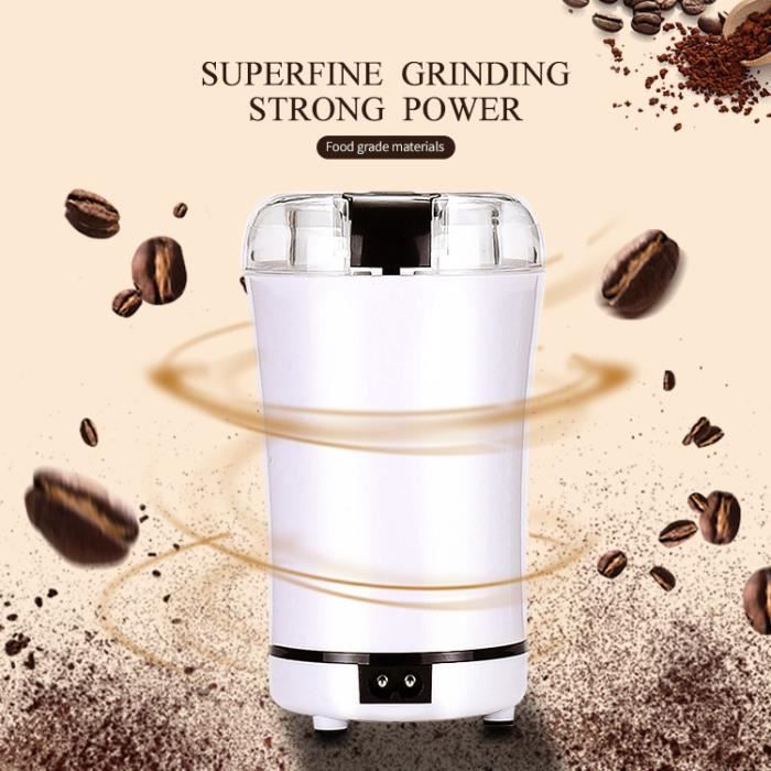 Moulin à Café électrique Taurus Aromatic 150W - Réservoir 50g, Lames Inox, Broyage Fin, Gris