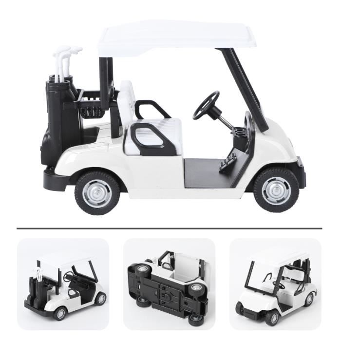 Miniature Golfs Cart DieCast modèle jouet 120 vehicule miniature