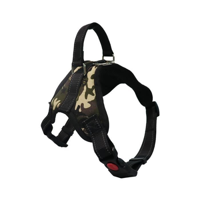Comparer les prix de Harnais Chien Anti Traction - FUNMOON - Camouflage XL - Convient Aux Chiens de Taille Moyenne à Grande