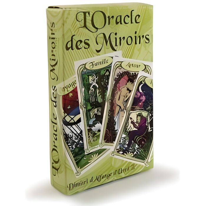 Jeu L Oracle des Miroirs 53 cartes divinatoires lexique d apprentissage Dimitri d Alfange d Uvril Cartomancie voyance Grimaud