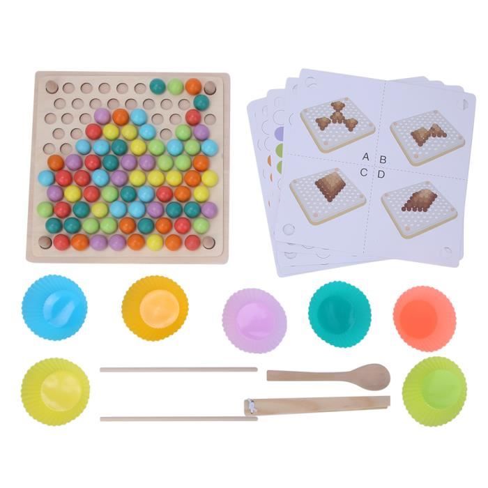 Lot De 20 Planches à Perles Puzzle En Forme D'Animal - Kit DIY Pour Enfants 7-14 Ans - Avec Crochets, Pinces, Cordons