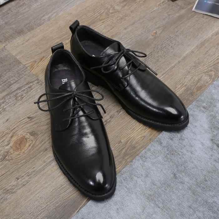 bottes vernis noires homme pas cher