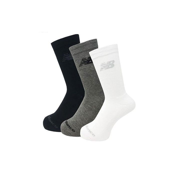 New Balance Lot De 3 Paires Chaussettes Mi Mollet Hommes Blanc Cdiscount Pret a Porter