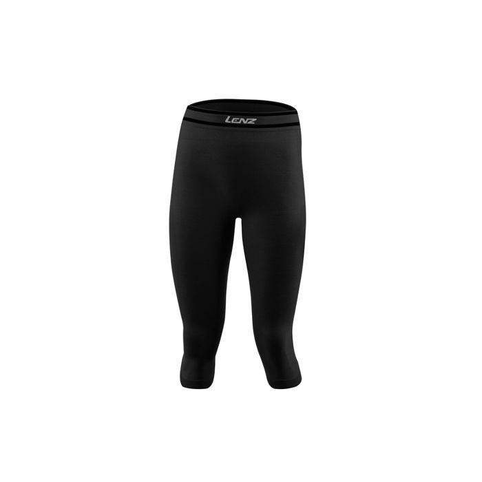Legging 3/4 femme Lenz Merino 6.0 - black Legging 3/4 femme Lenz Merino 6.0 - black