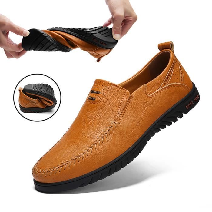 chaussure semelle marron