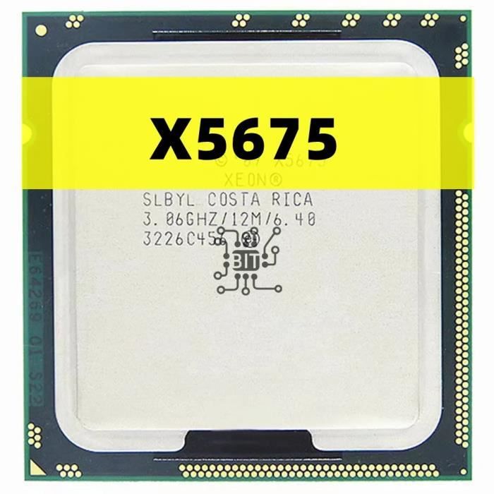 SLBVA - Intel Xeon X5667 Processor (12M Cache, 3.06 GHz, 6.40 GT/s