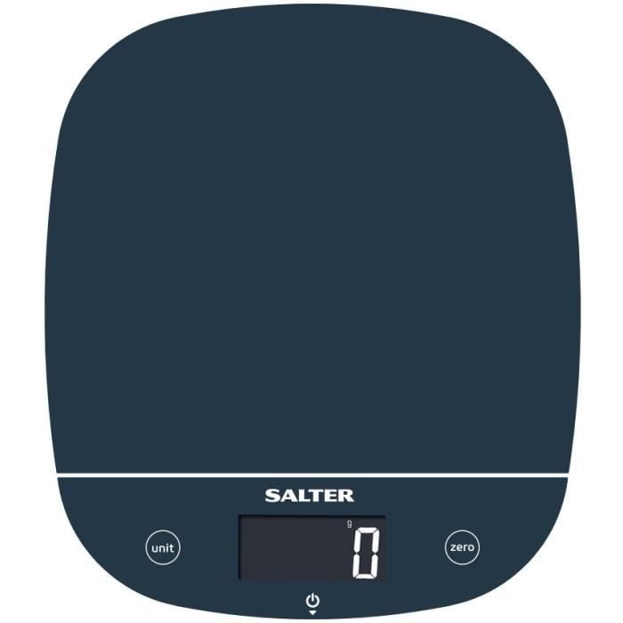 SALTER - 1065 BBDR - BALANCE DE CUISINE DESIGN AVEC ECRAN RETRO ECLAIRE - GARANTIE 15 ANS