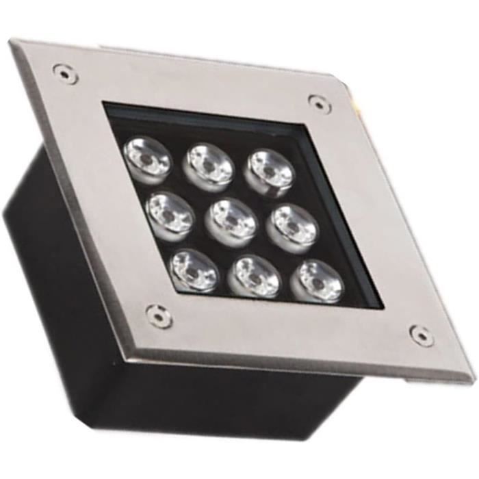 Kit 20 Spots LED Encastrés Sol Extérieur Bluetooth RGB 0.6W IP67 - Éclairage Patio Jardin