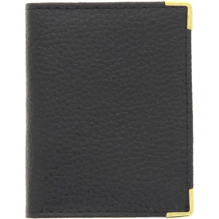 Karl Loven Porte Carte Bleue - Visite - Fidélité - Bancaire - Crédit - En Cuir - Fin - Homme