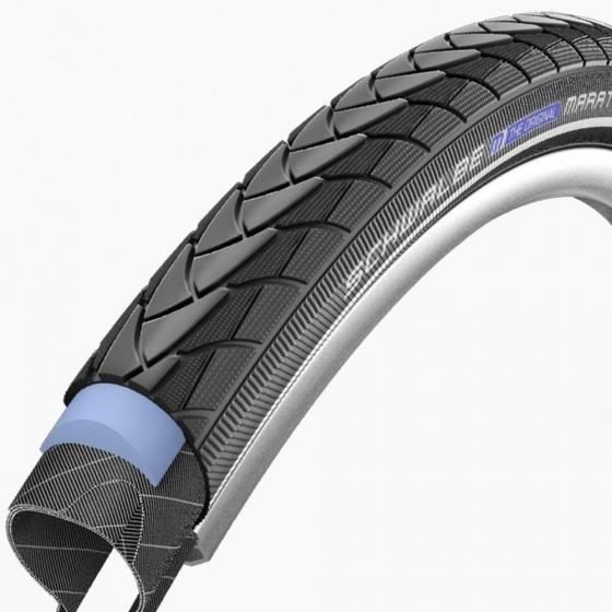 Pneu vélo électrique Schwalbe Marathon Plus HS440 - 28x1.75 (47-622) - Noir - Tubetype