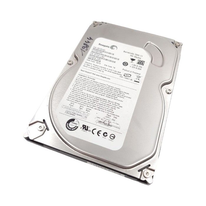Disque Dur 160Go SATA 3.5 Seagate Barracuda ST3160813AS 20mm 7200rpm 8Mo Reconditionné - Seagate reconditionné disponible sur Cdiscount Seconde Vie