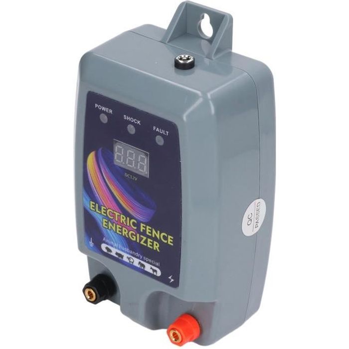 Meilleurs prix pour Sonew Électrificateur de clôture pour animaux Mini électrificateur de clôture électrique à impulsion haute tension de 5 km