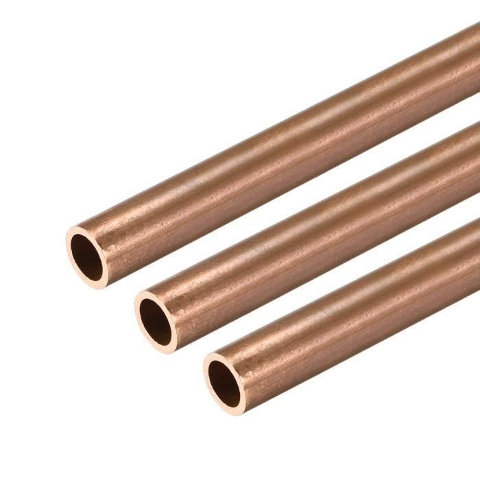 Tiges Aluminium Rondes 8mm - 2 Barres Pleines 40cm - Pour Bricolage, Modélisme