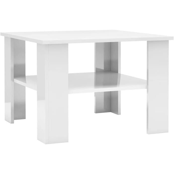 Vicco Table basse Anthracite/chêne doré 110x59cm