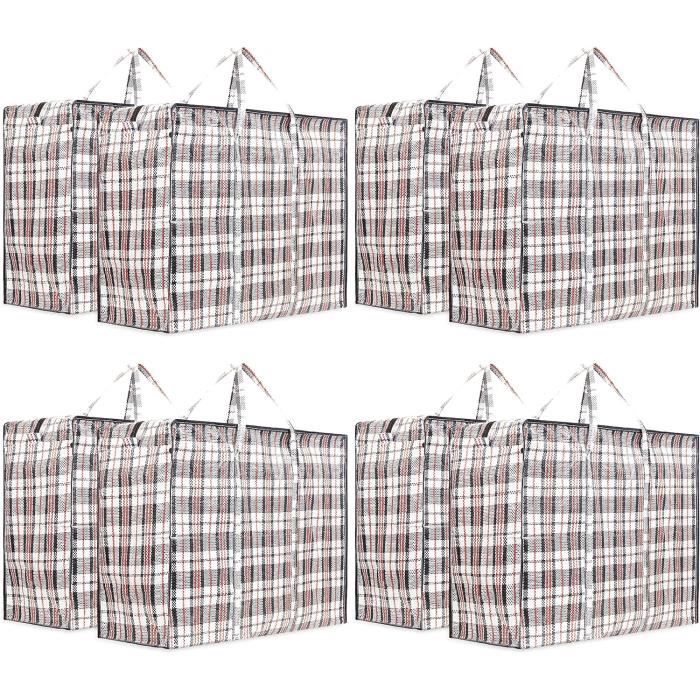 EKIMOS - Lot de 12 - Grand Sac de Rangement, sac de Vêtements, sac de