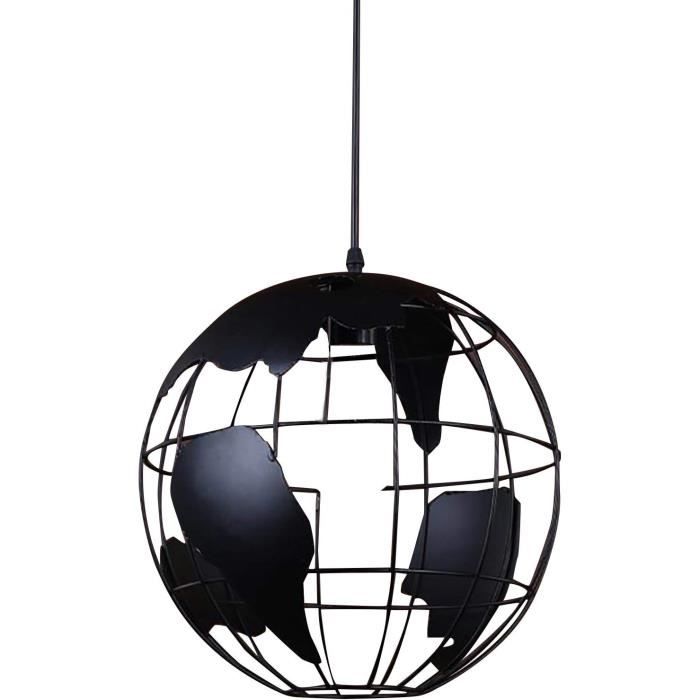 Suspension Vintage Lampe Industrie Lampe Plafonnier Lustre Luminaire Metal suspension Lustre Pour le salon salle à manger 8 - Maison
