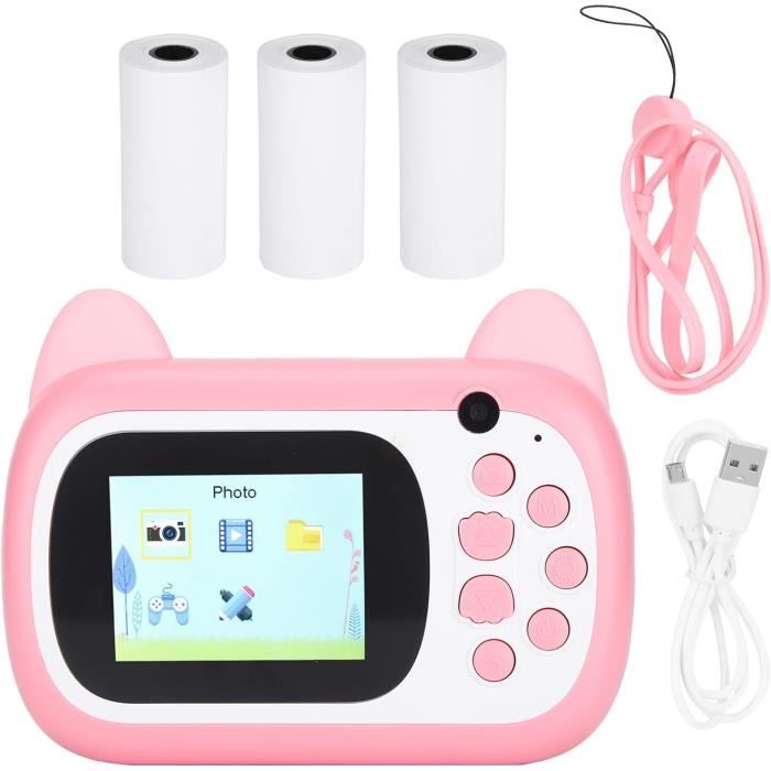 Sac De Transport Pour Appareil Photo Instantané Enfant – Organisateur Avec Séparateurs, Poche Filet – Blanc