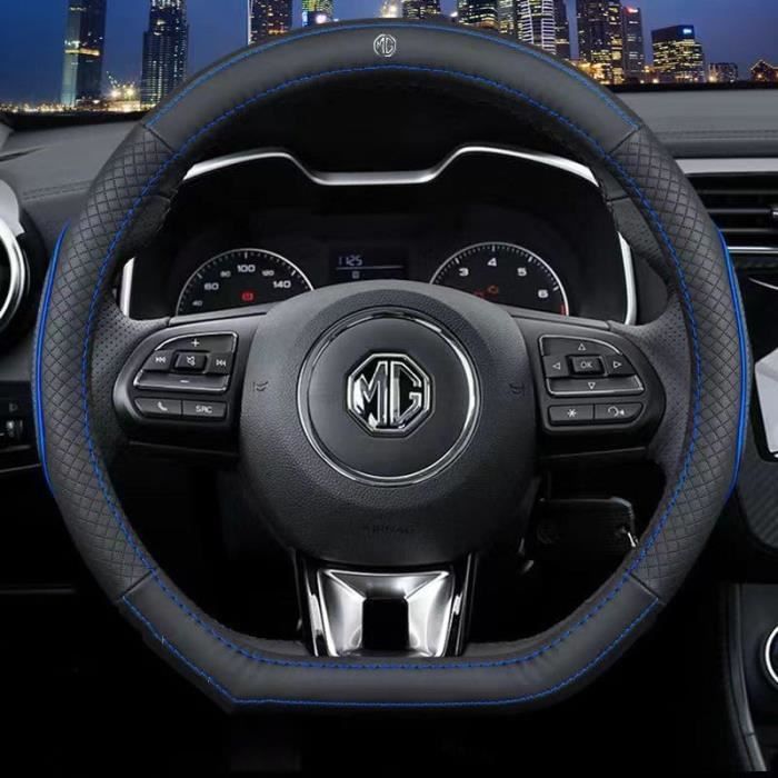 Housse De Volant Voiture En Cuir Pour MG4 EV EH32 Mulan 2022-2024 - Antidérapante Et Confortable