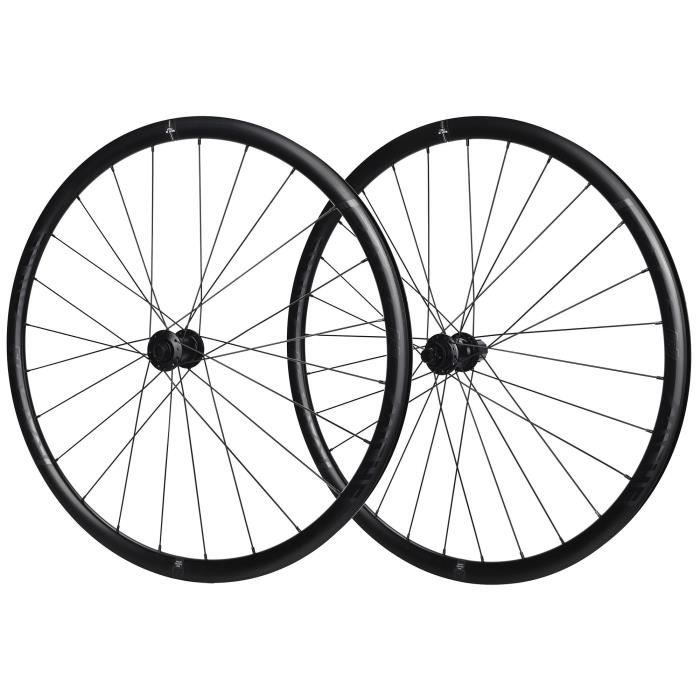 Paire de roues de vélo Triangle Miche Race Hybrid DX - noir - Adulte - Homme