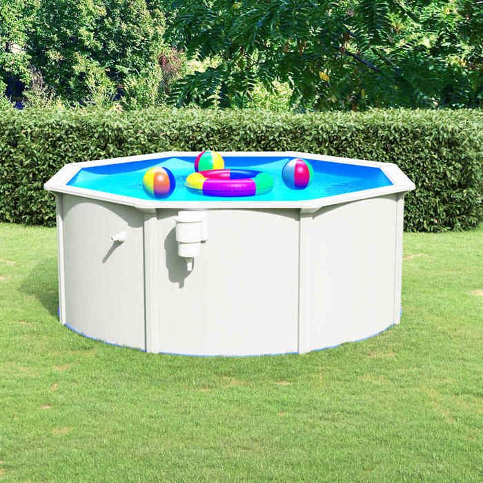 vidaXL Piscine Acier 300x120 cm - vue 2