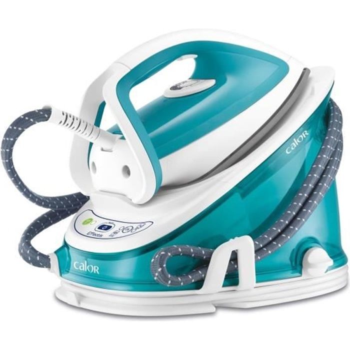 Calor Gv6721co Centrale Vapeur Professionnelle 5 Bars 100 Gr Min 2200 W Blanc Et Bleu Cdiscount Electromenager
